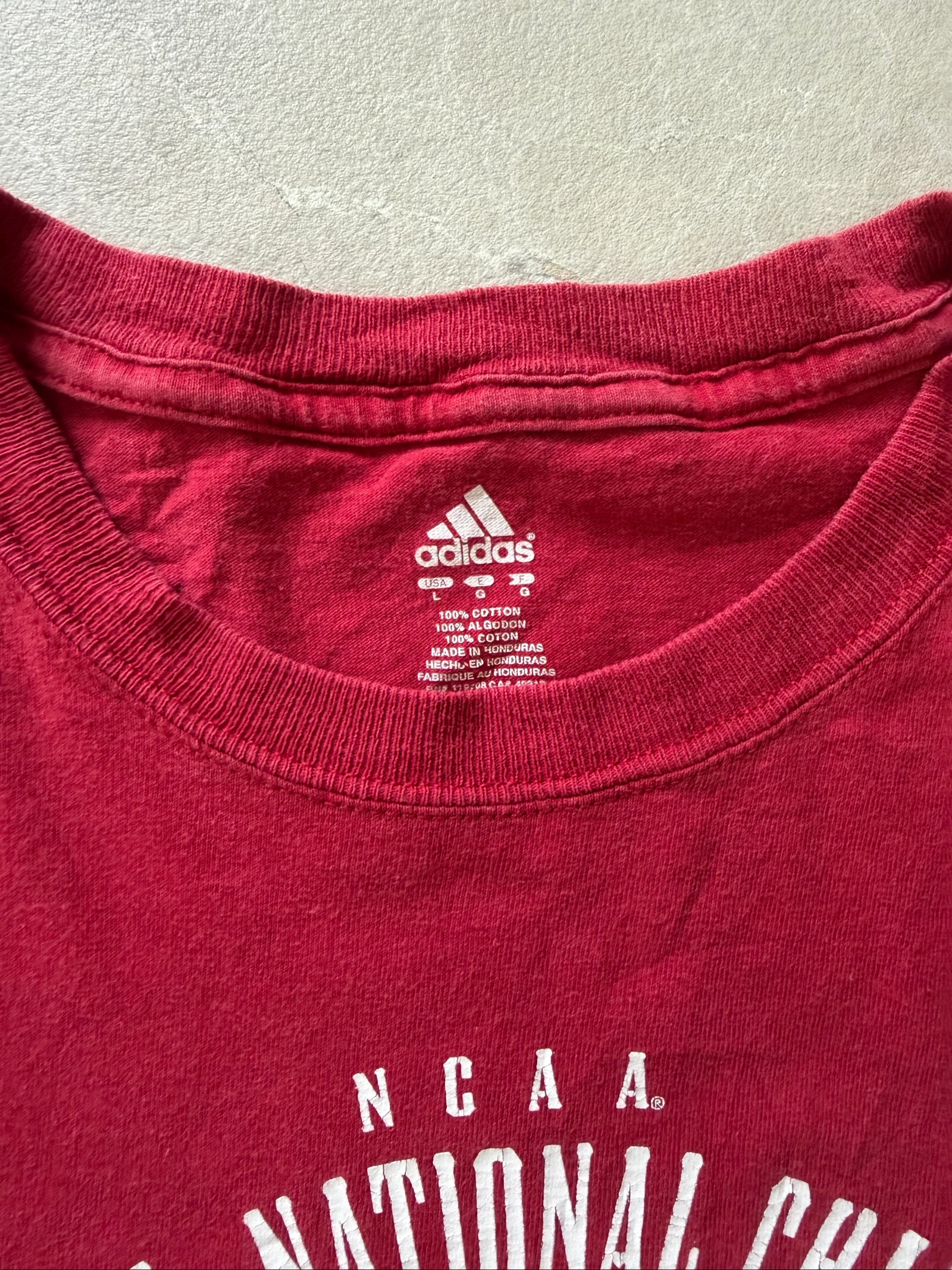 T-shirt Adidas NCAA "South Carolina Gamecocks" Champions Baseball - Tamanho G – photo 4